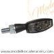 Set Flashing HIGHSIDER Mod. BLAZE Black-Smoked