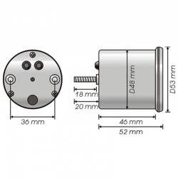 Velocímetro Koso D48 GP Style 48mm