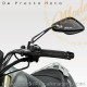 De Pretto Moto POLICE Alu CNC Black Mirrors