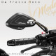 De Pretto Moto POLICE Black Short Alu CNC Mirrors