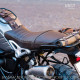 Black two-seater seat - BMW RnineT