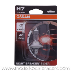 Juego de bombillas halógenas H7 Osram Night Breaker Silver 100