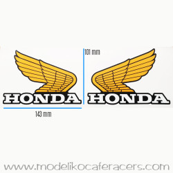 Fuel Tank Sticker Honda VFR 750R RC30 Gold Wings