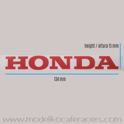 Honda VFR 750R RC30 Honda Red Front Fairing Sticker
