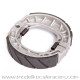 Grooved EBC Spring Rear Brake Shoes - Yamaha SR 250