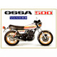 Ossa Yankee 500 Fuel Tank Fiberglass Replica