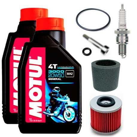 Kit Mantenimiento Yamaha SR250 20w50