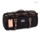 Canvas Bag Kalahari Split - Brown-Black - Unit Garage