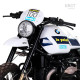 White Retro Screen BMW R nineT - Unit Garage