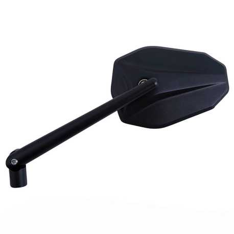 Black Highsider STEALTH-X6 handlebar mirror