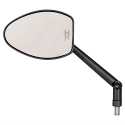 Black Highsider STEALTH-X6 handlebar mirror