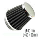 Vintage Chrome Conical Air Filter 60 mm