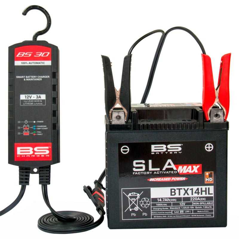 Cargadores y mantenedores de baterías de litio y convencionales BS-Battery  de la mano de Bihr