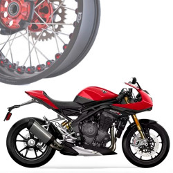 TRIUMPH SPEED TRIPLE 1200 RR 2024- - Spoked Rims Set kineo wheels