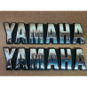 Emblema deposito Yamaha Plateado