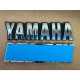 Emblema deposito Yamaha Plateado