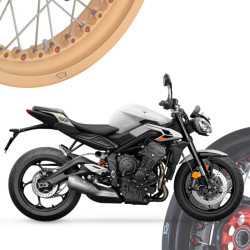 TRIUMPH STREET TRIPLE-TRIPLE R - Juego de Llantas de Radios KINEO