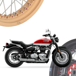 Triumph Speedmaster 1200 - Juego de Llantas de Radios KINEO Wheels