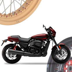 Harley Davidson Street Rod ABS - Juego de Llantas de Radios KINEO Wheels