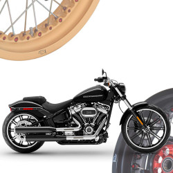 Harley Davidson FXSB Breakout - Juego de Llantas de Radios KINEO Wheels
