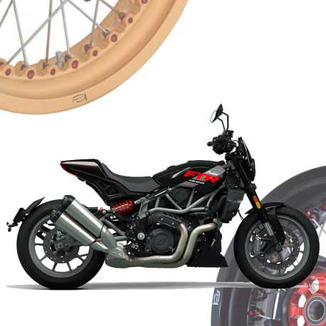Indian FTR 1200 ABS - Juego de Llantas de Radios KINEO Wheels