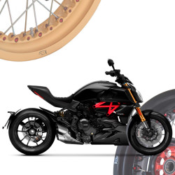 DUCATI Diavel 1260 - Llantas de Radios KINEO Wheels