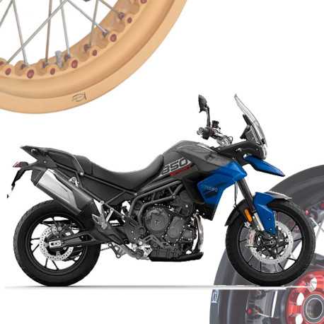 Triumph Tiger 850 Sport - Juego de Llantas de Radios KINEO Wheels