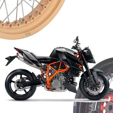 KTM 990 Superduke - Juego de Llantas de Radios KINEO Wheels