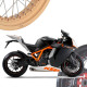 KTM 1190 RC8 - Juego de Llantas de Radios KINEO Wheels