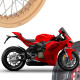 Ducati Panigale V4 - Juego de Llantas de Radios KINEO Wheels