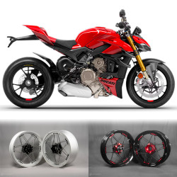 Ducati Streetfighter V4 - Juego de Llantas de 24 Radios KINEO
