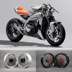 Norton V4CR - Juego de Llantas de 24 Radios KINEO