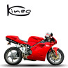 Ducati 996 - Juego de Llantas de Radios KINEO Wheels