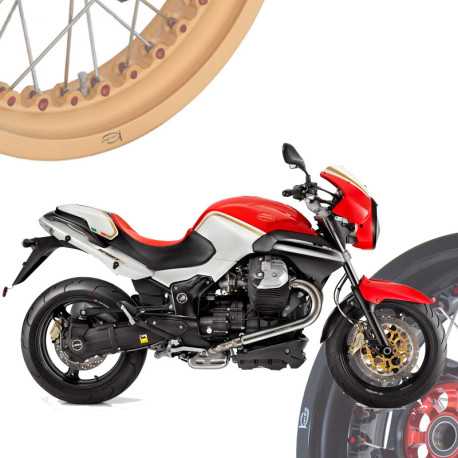 Moto Guzzi Sport 1200 - Juego de Llantas de Radios KINEO Wheels
