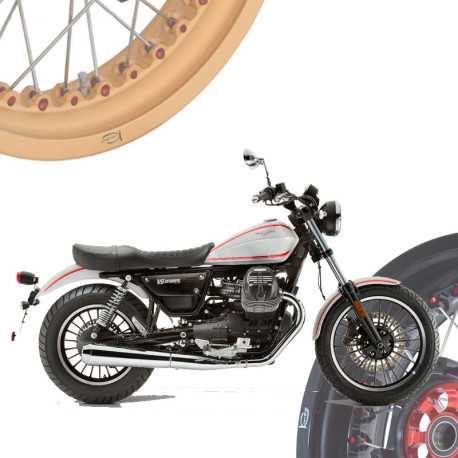 Moto Guzzi V9 - Juego de Llantas de Radios KINEO Wheels