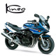 Suzuki GSF 1200 Bandit - Juego de Llantas de Radios KINEO Wheels