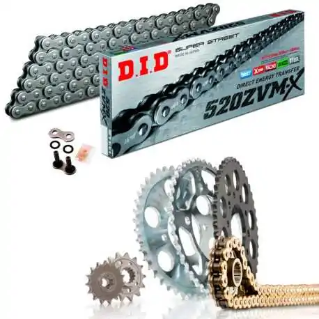 Kit Arrastre Reforzado D.I.D. Hyosung GD 250 