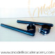 Semimanillares 22 mm Acero Negro Ø41mm