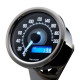 Velocímetro Dark Velona 200Km/h Led Blanco