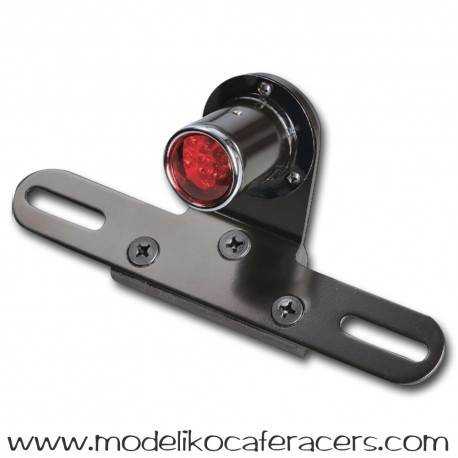 Piloto trasero Negro Shin-yo LED mini Old School Look