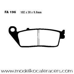Pastillas de freno trasero Estandar EBC FA196