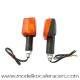 Juego Intermitentes JMT CLASSIC Negro Naranja