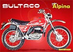 Réplica Depósito Bultaco Alpina 250-350